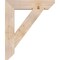 Ekena Millwork Traditional Slat Smooth Bracket, Douglas Fir, 5 1/2"W x 30"D x 36"H BKT06X30X36TRA06SDF - alternate 3